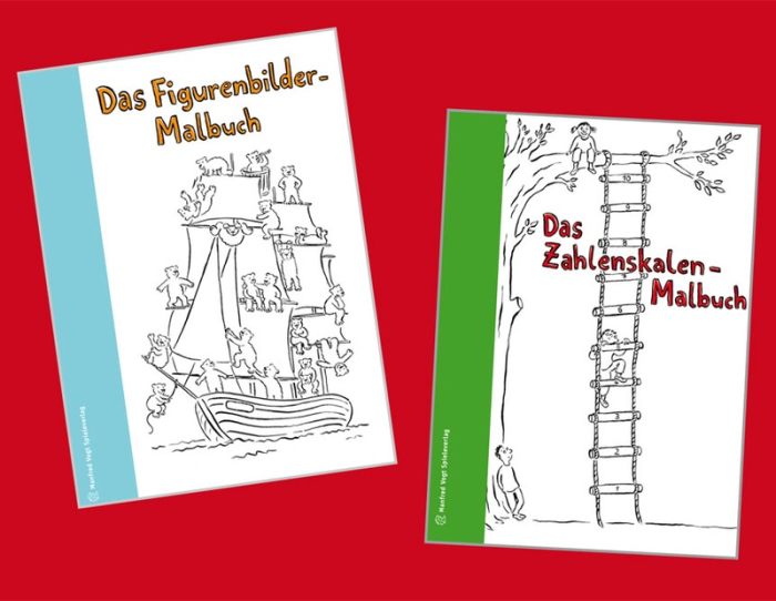 ZahlenSkalen & Figurenbilder-Malbuch